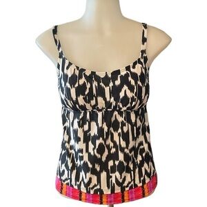 BEACH DIVA Tankini Top - size womens 6